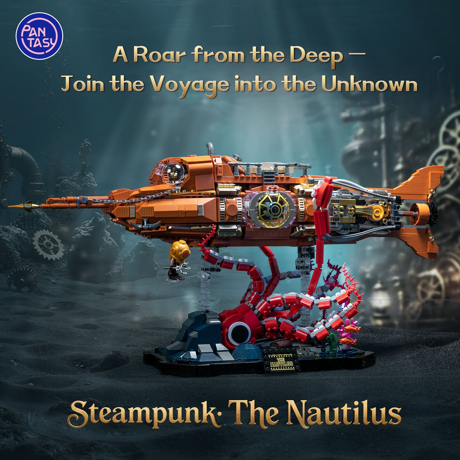 Flash Sale | PANTASY®  Steampunk The Nautilus 85029