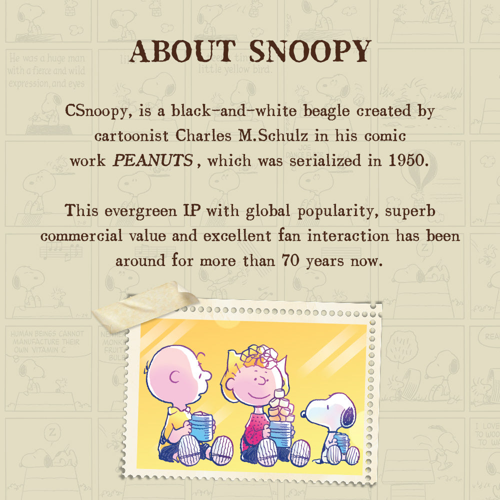 Pantasy x Snoopy Retro Time Series