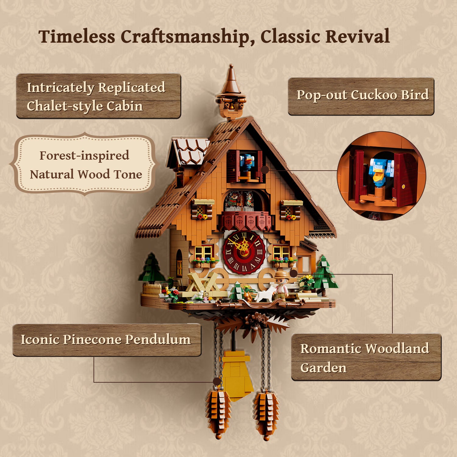 PANTASY®  Cuckoo Clock 85027