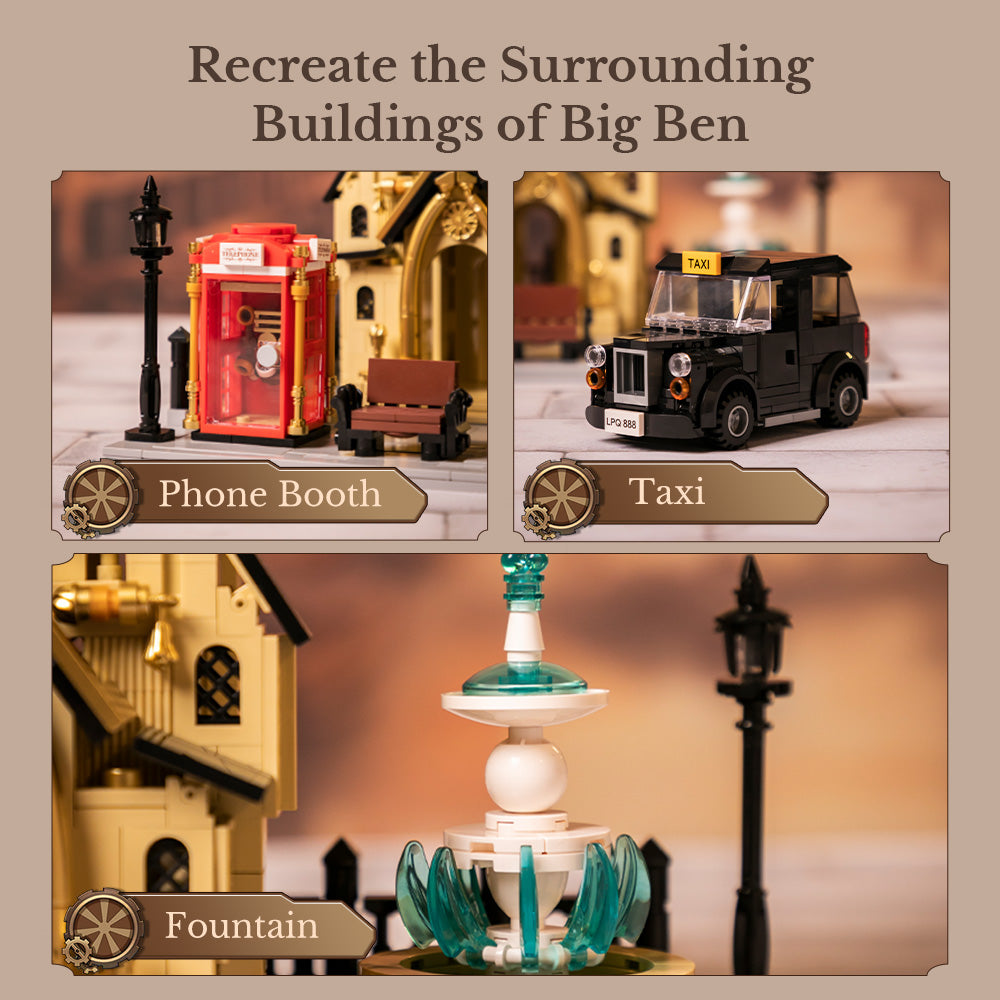 Pantasy Steampunk Series - Clock Tower Park 85008