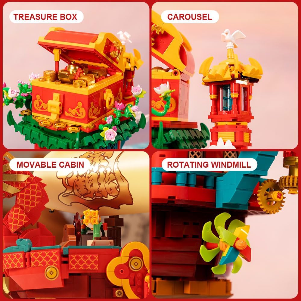 Pantasy Fortune Dragon Ship 18009