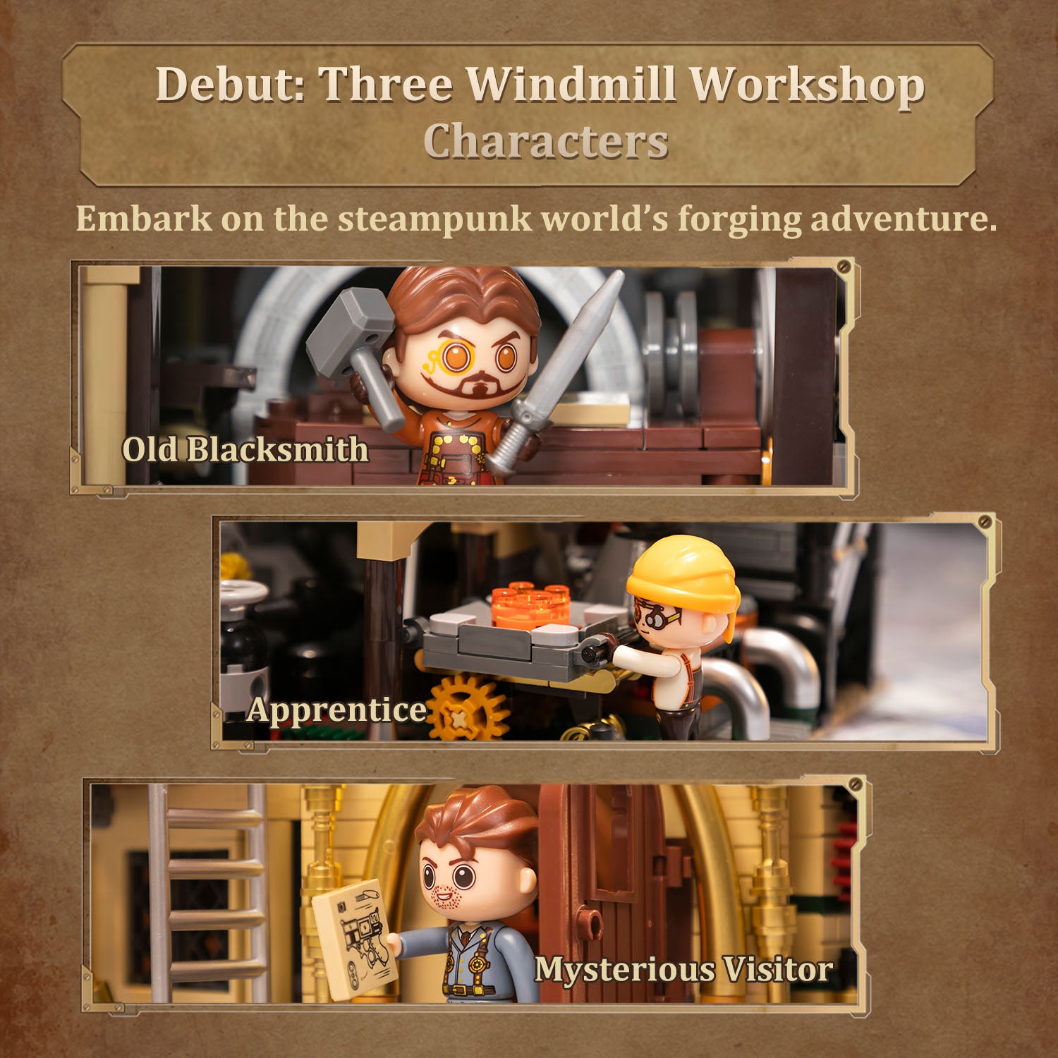 Flash Sale | Pantasy Steampunk Windmill Workshop 85026