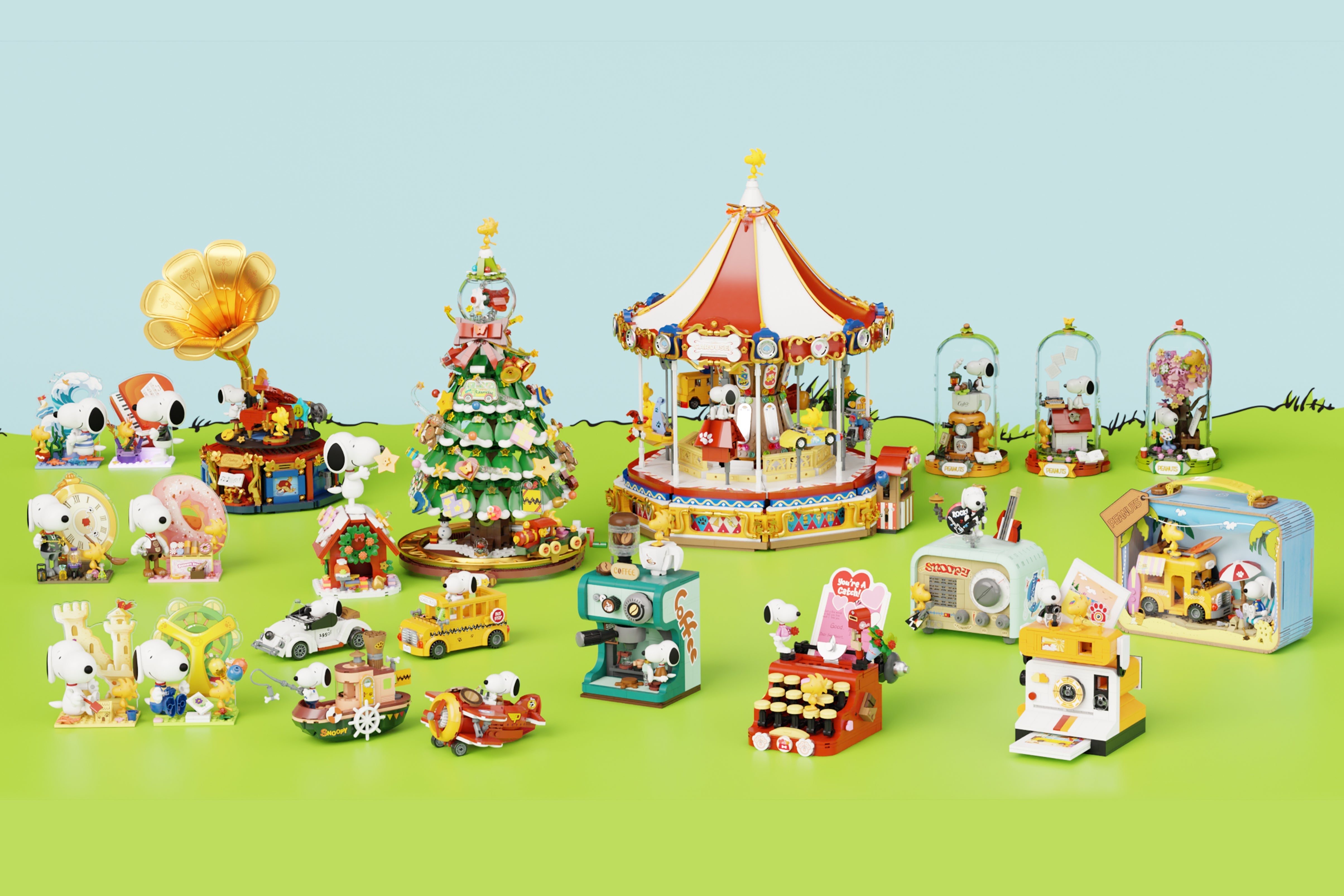 Snoopy | Explore the Imaginative World of Snoopy with Pantasy’s Heartwarming Brick Adventures
