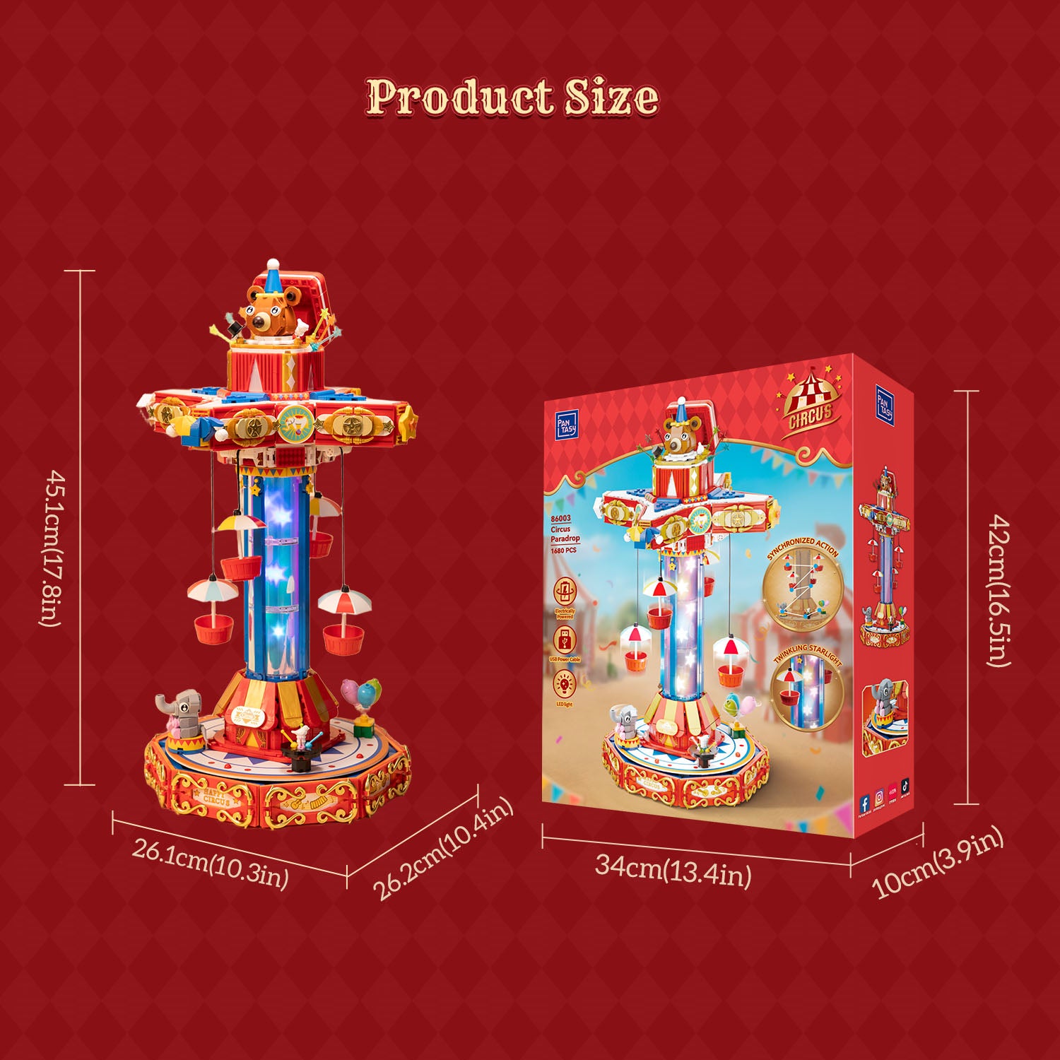 Pantasy Circus Paradrop 86003