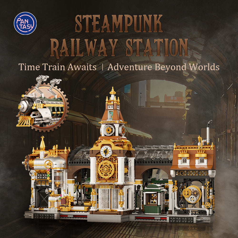 Pantasy Steampunk Series - Railway Station 85007