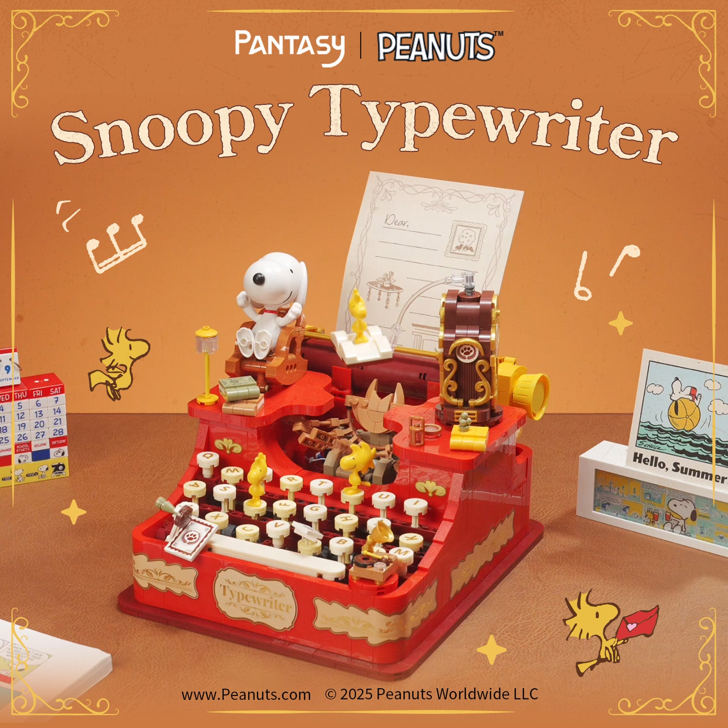 Pantasy x Snoopy Typewriter 86917
