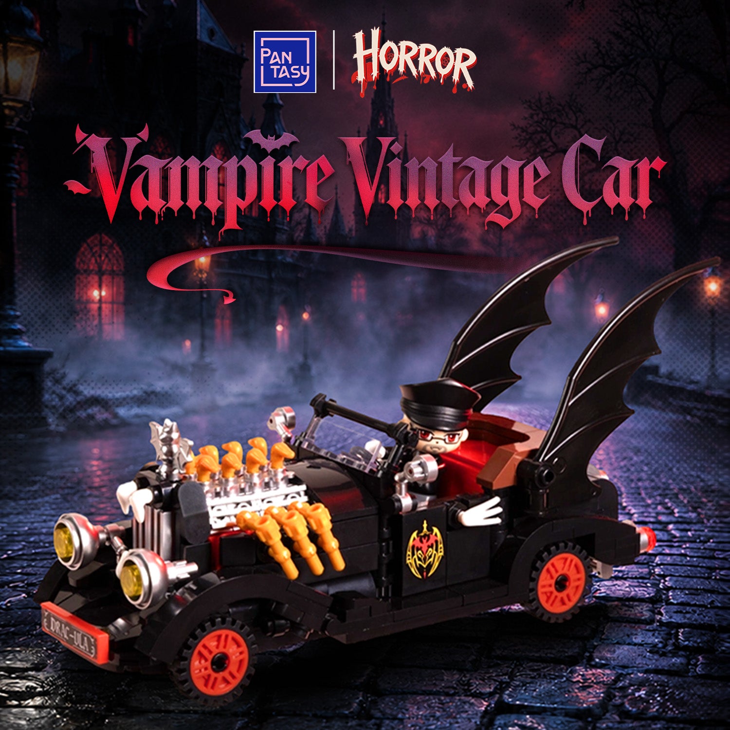 Pantasy Vampire Vintage Car 85071