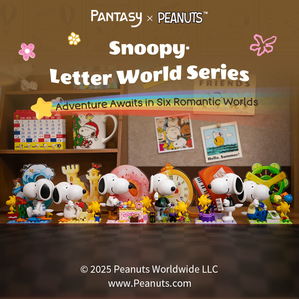 Pantasy® x Snoopy Letter World Series Blind Box