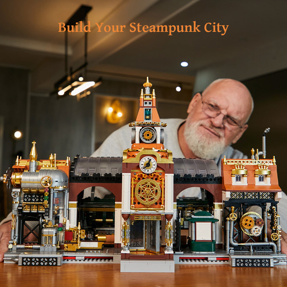 Pantasy Steampunk Series - Railway Station 85007