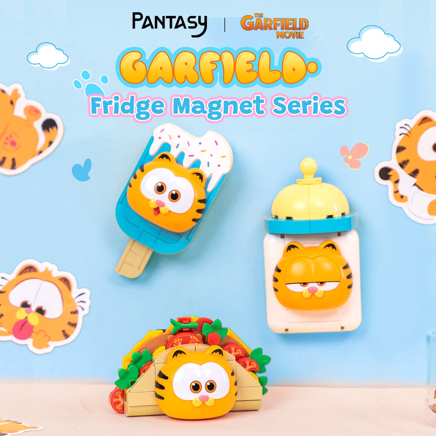 Pantasy X Garfield Fridge Magnet Series
