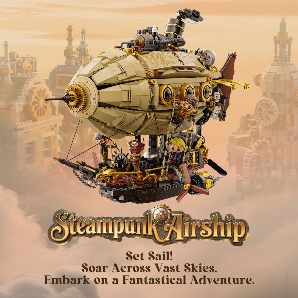 Pantasy Steampunk Airship 85021