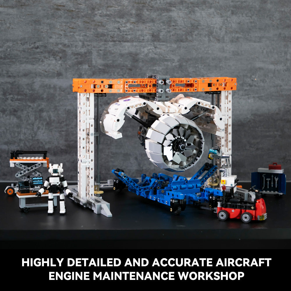 Aircraft Engine Maintenance Workshop 85006