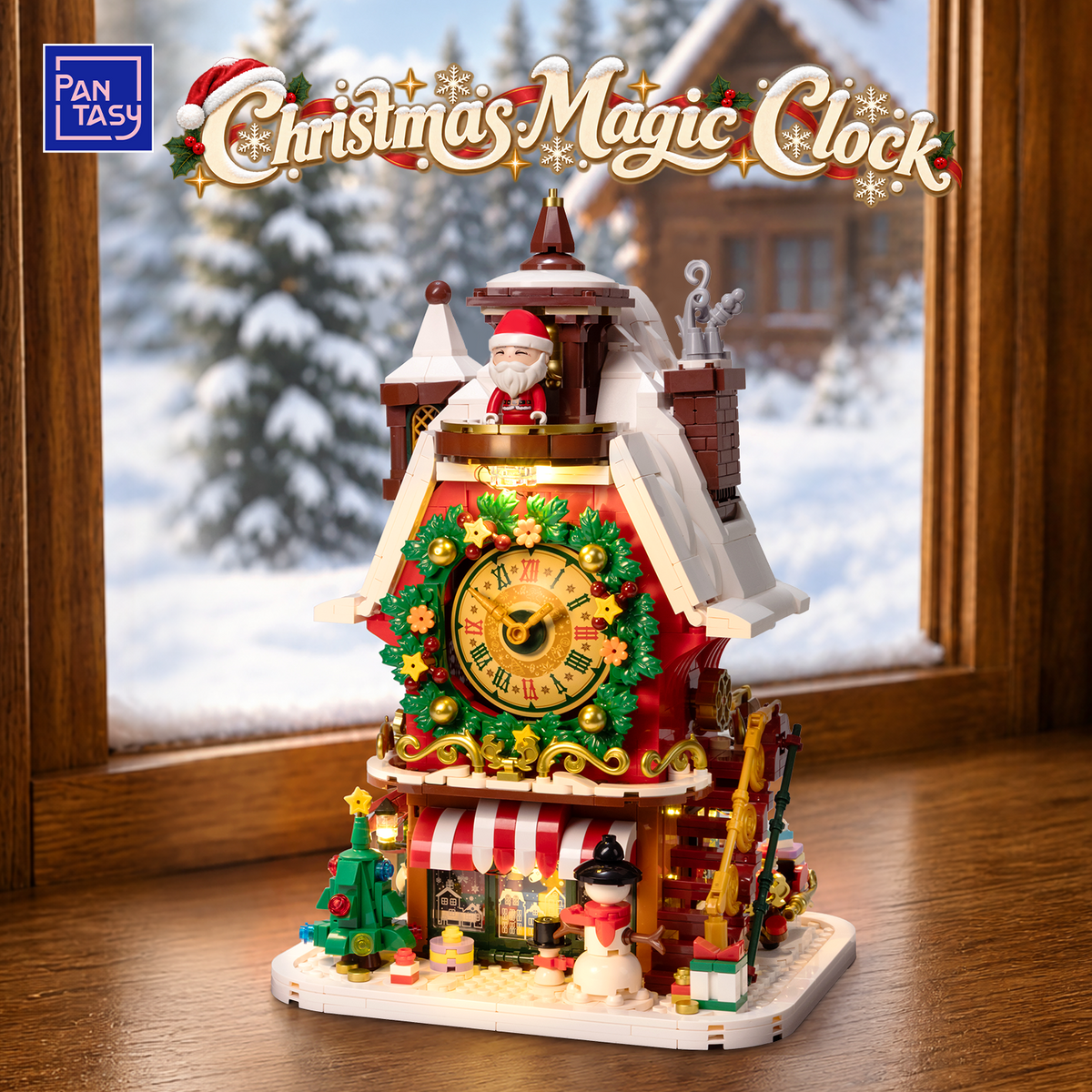Pantasy Christmas Clock 85075