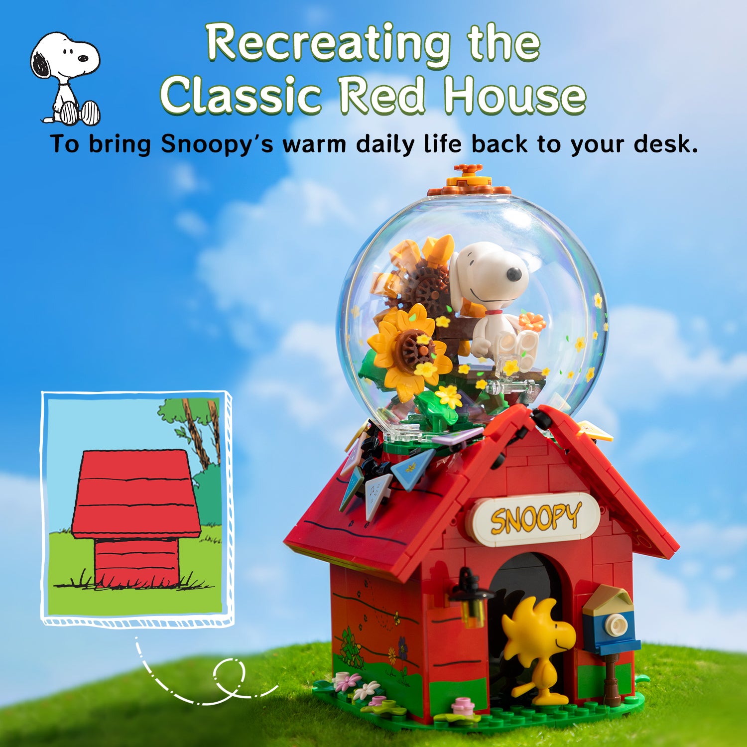 Pantasy x Snoopy Red House 86918