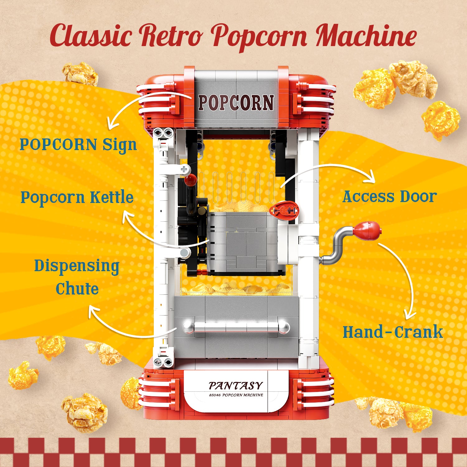 Pantasy Popcorn Machine 85046