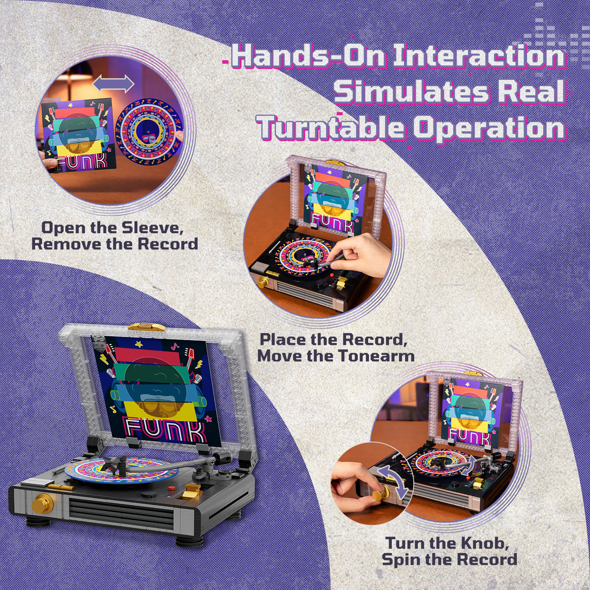 Pantasy Vinyl Turntable 85072