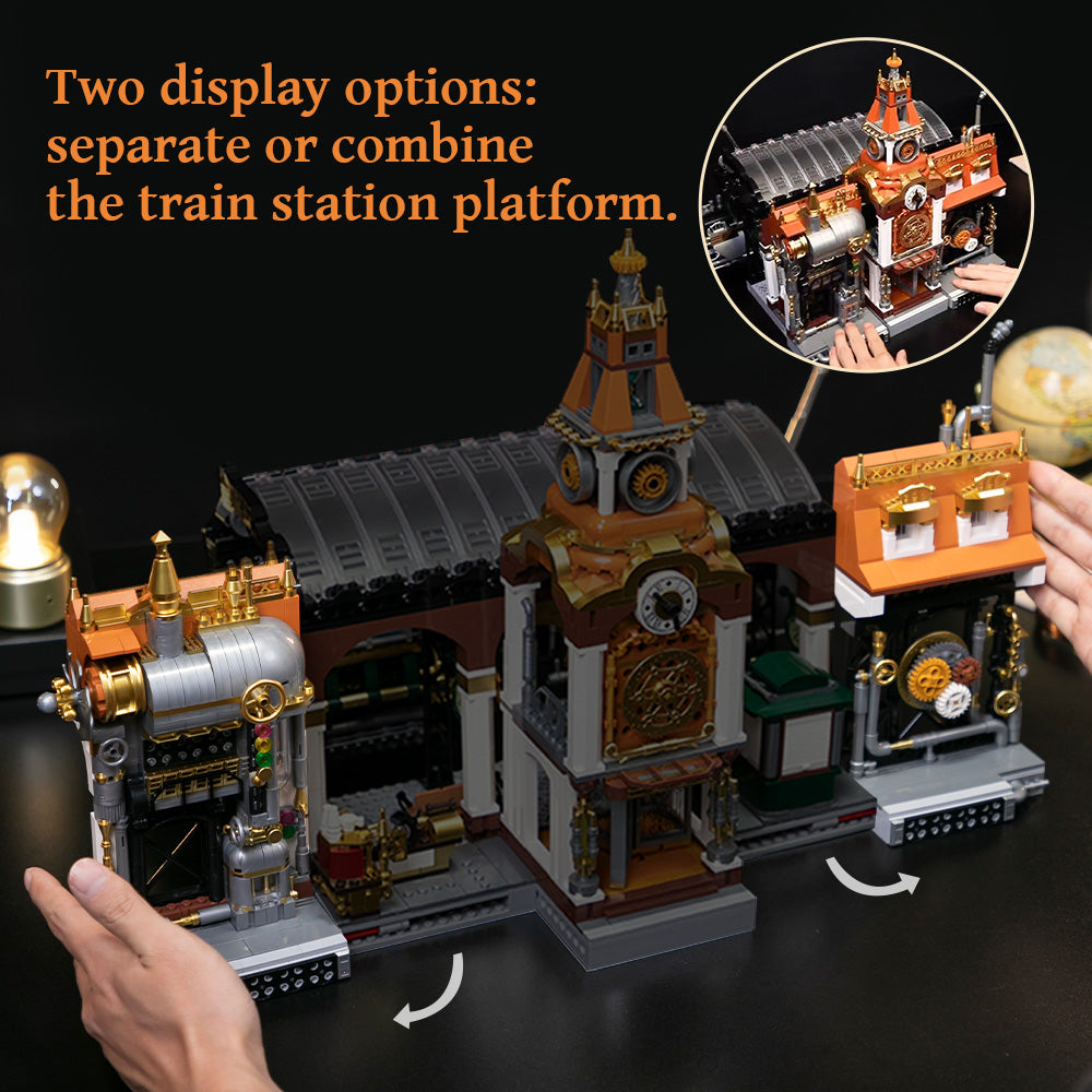 Pantasy Steampunk Series - Railway Station 85007