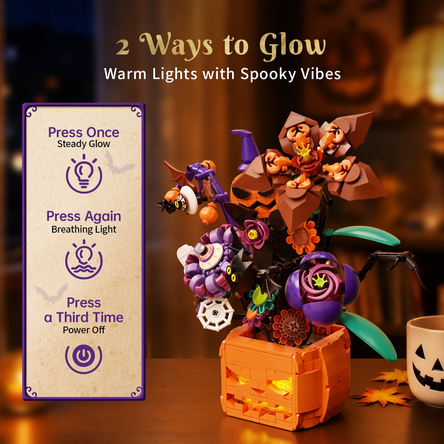 Pantasy Midnight Pumpkin Bouquet 85067