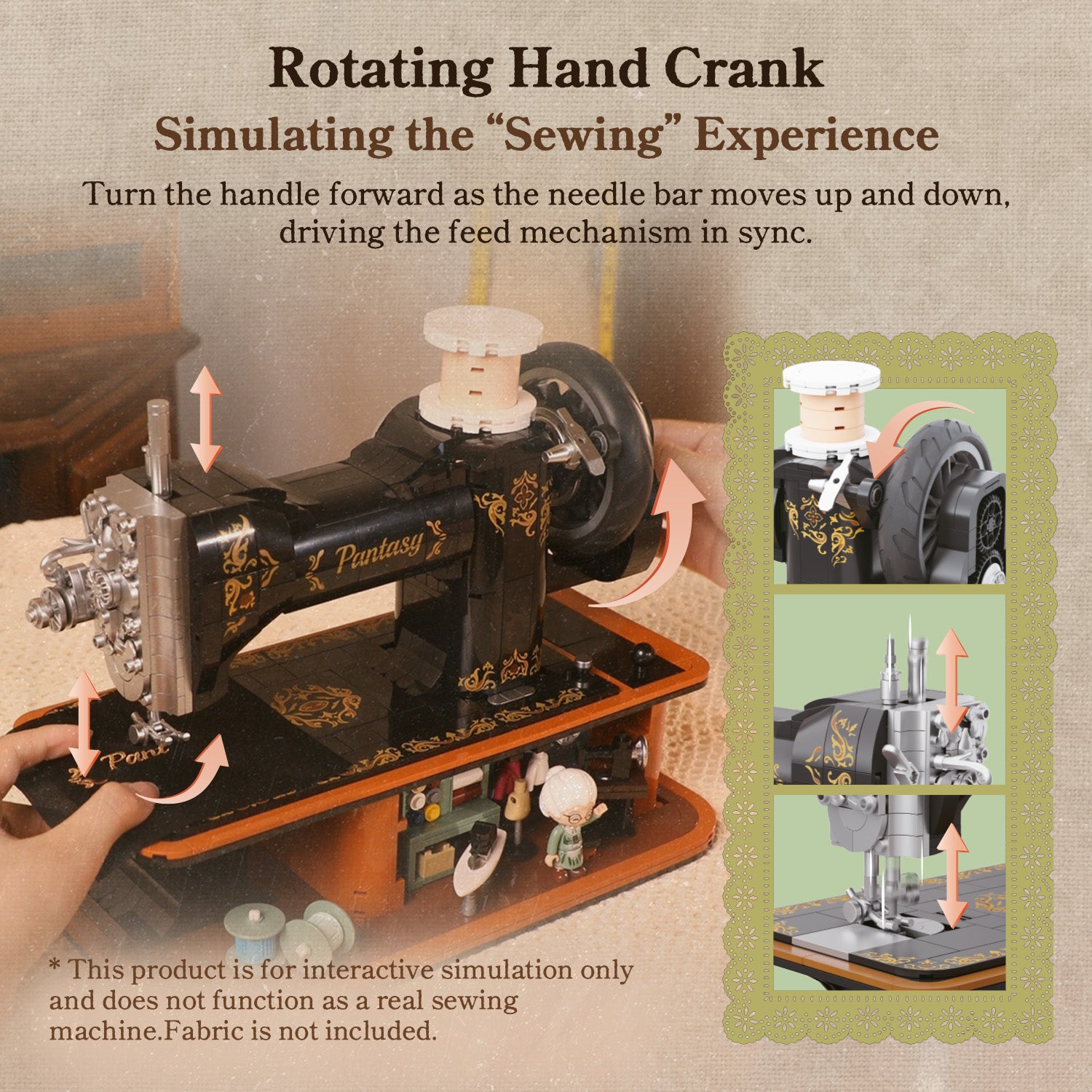 Pantasy Hand Crank  Sewing Machine 85028