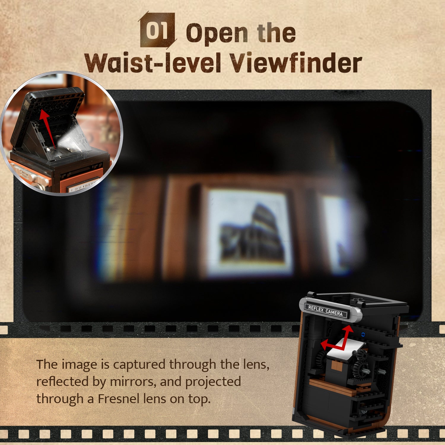 Pantasy Twin Lens  Reflex Camera 85050