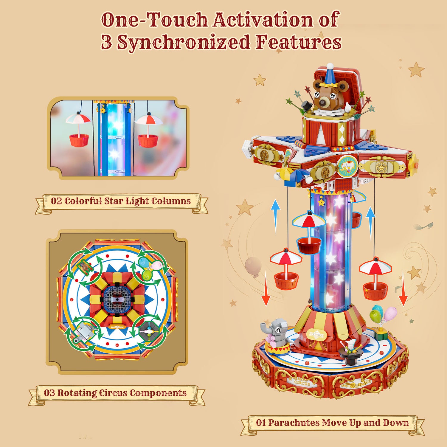 Pantasy Circus Paradrop 86003