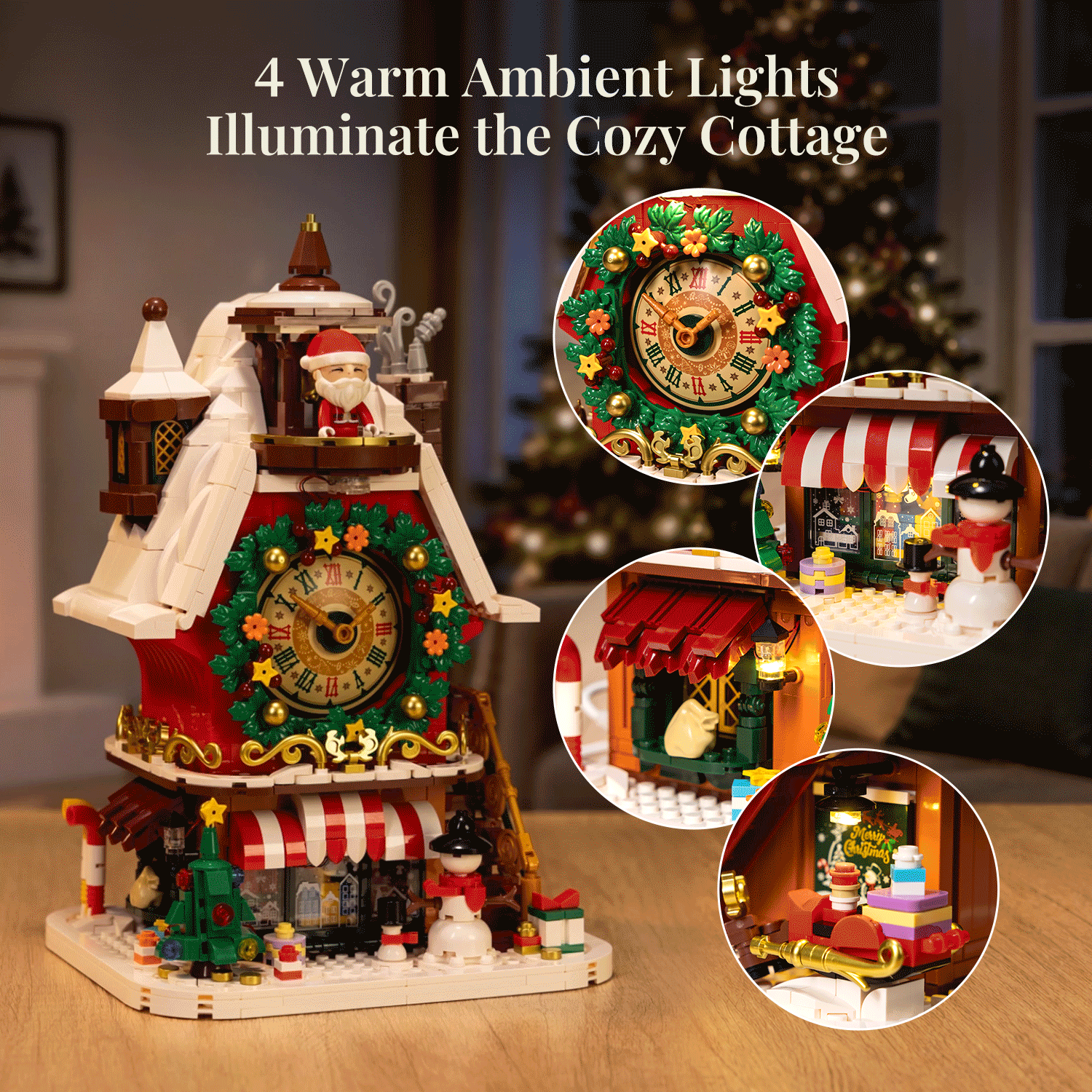 Pantasy Christmas Clock 85075