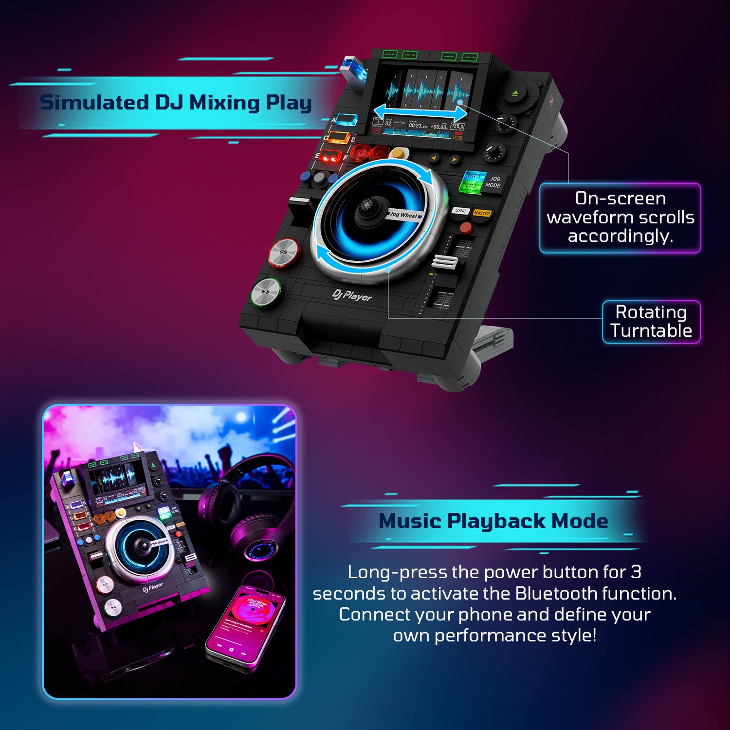 Pantasy DJ Player 85037