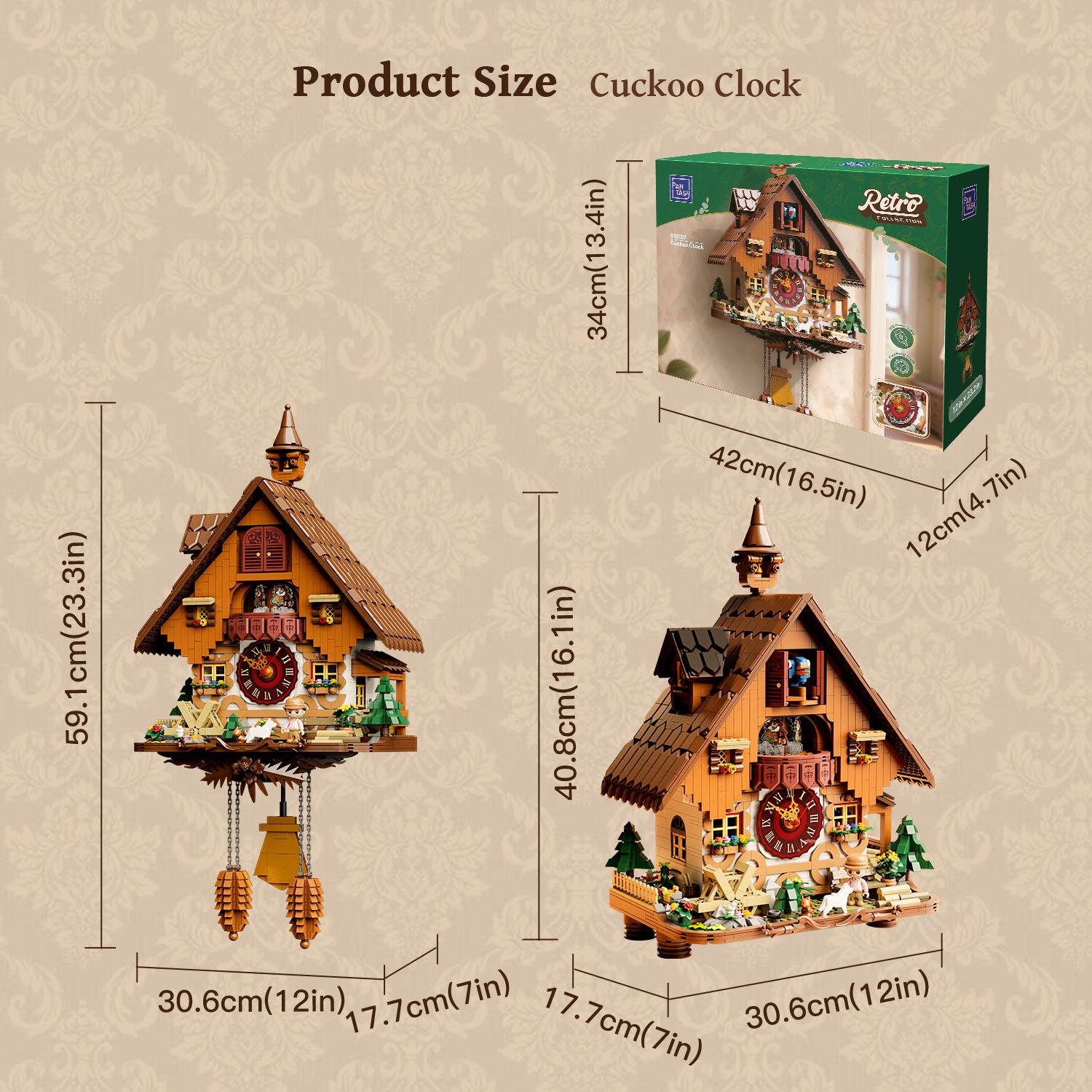 PANTASY®  Cuckoo Clock 85027