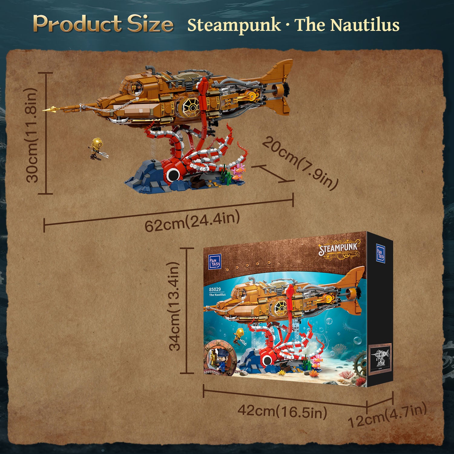 PANTASY®  Steampunk The Nautilus 85029