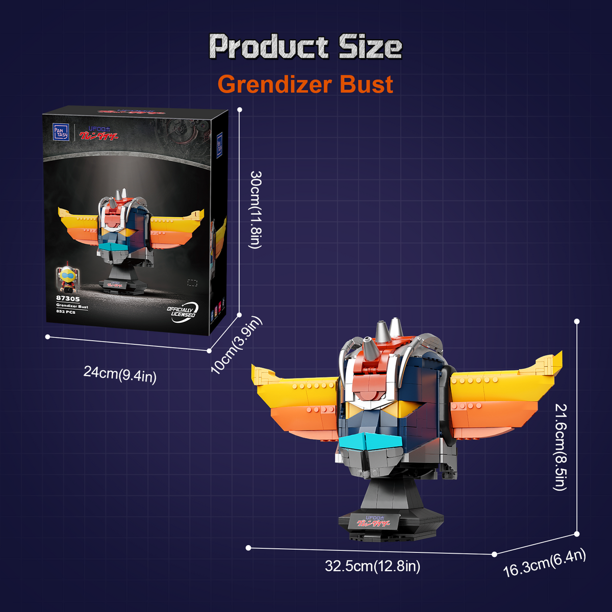 Pantasy x Grendizer Grendizer Bust 87305