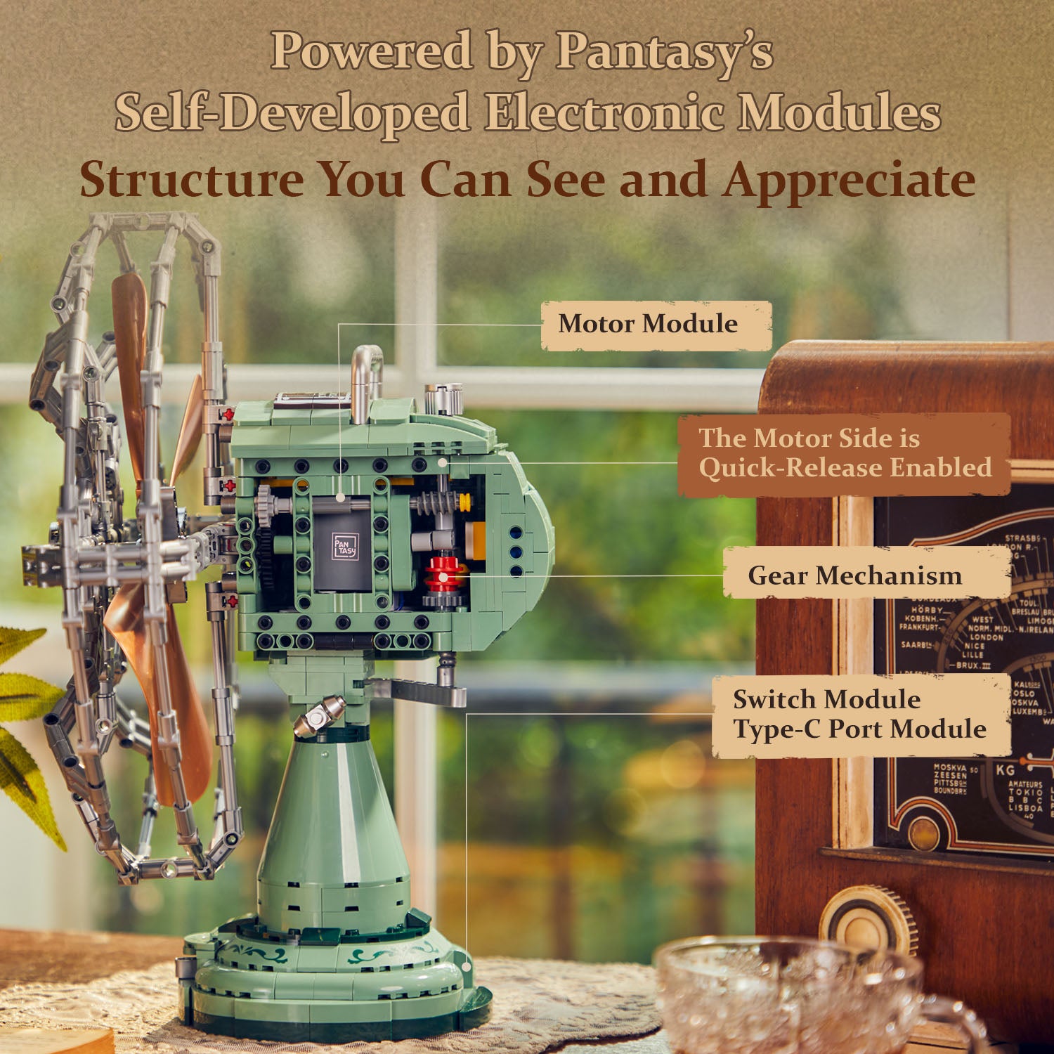 Pantasy Table Fan 85044