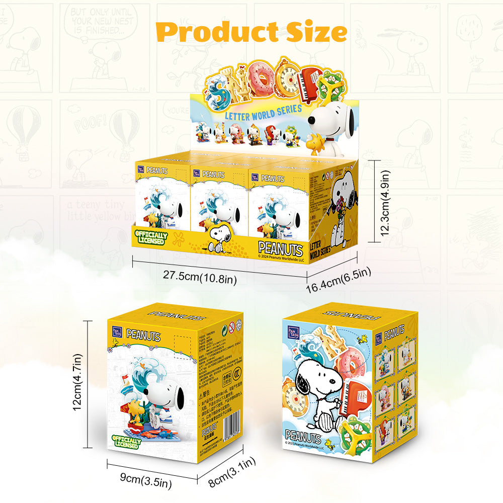 Pantasy® x Snoopy Letter World Series Blind Box