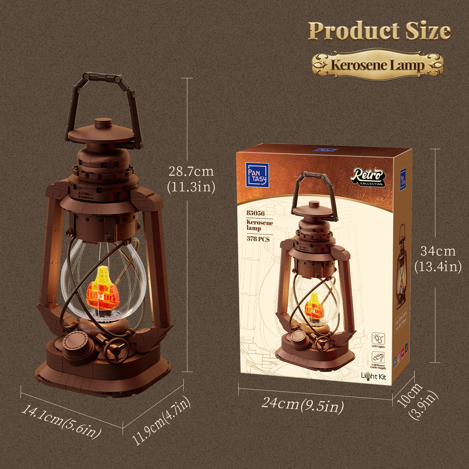 Pantasy Kerosene Lamp 85056