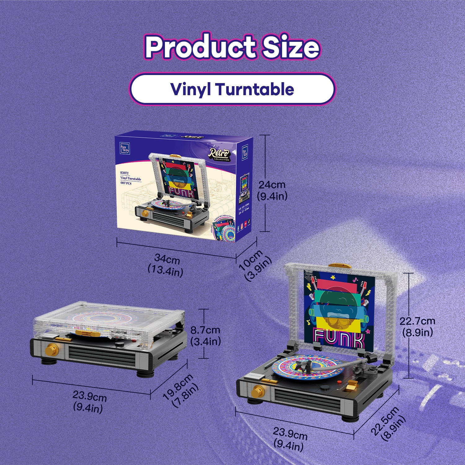 Pantasy Vinyl Turntable 85072