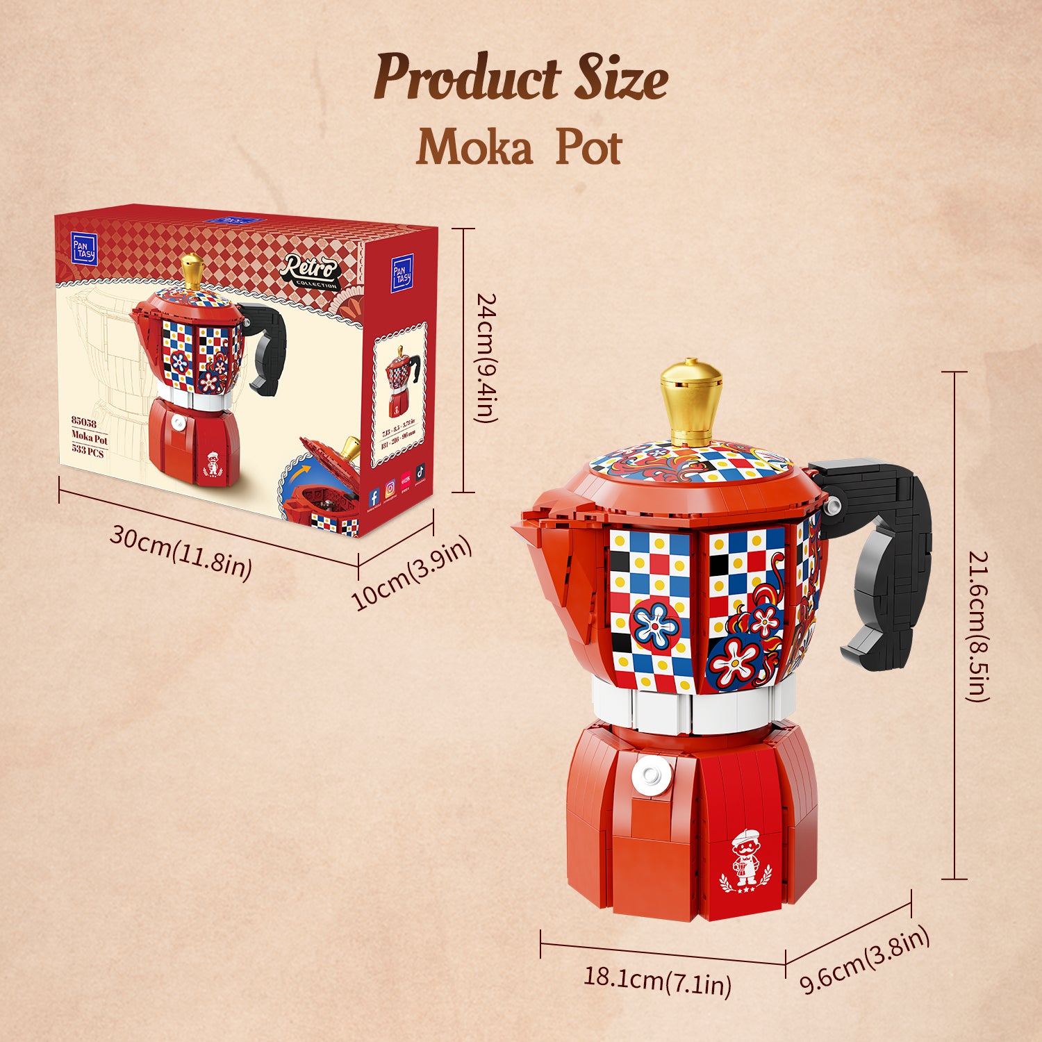 Pantasy Moka Pot 85058