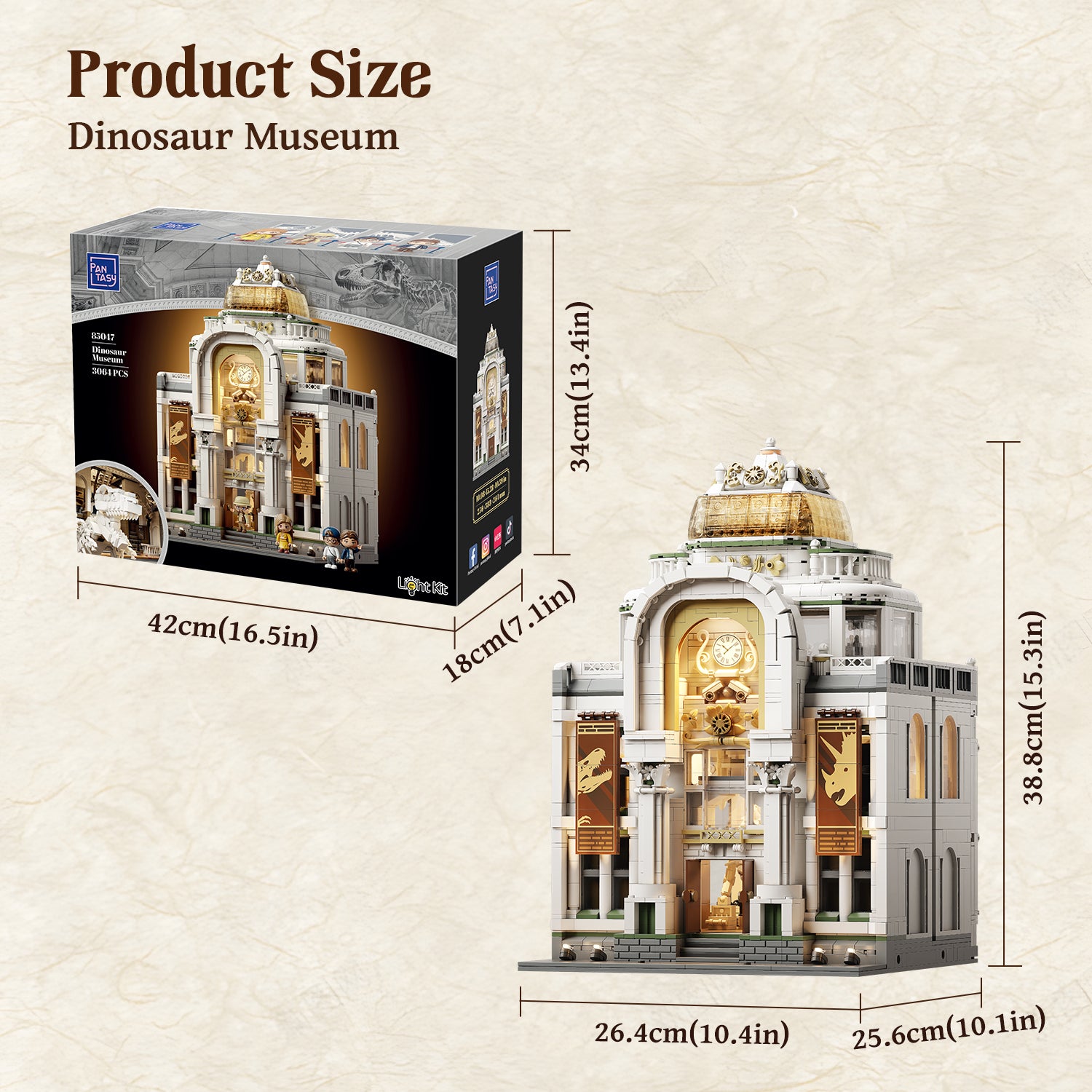 Pantasy Dinosaur Museum 85047