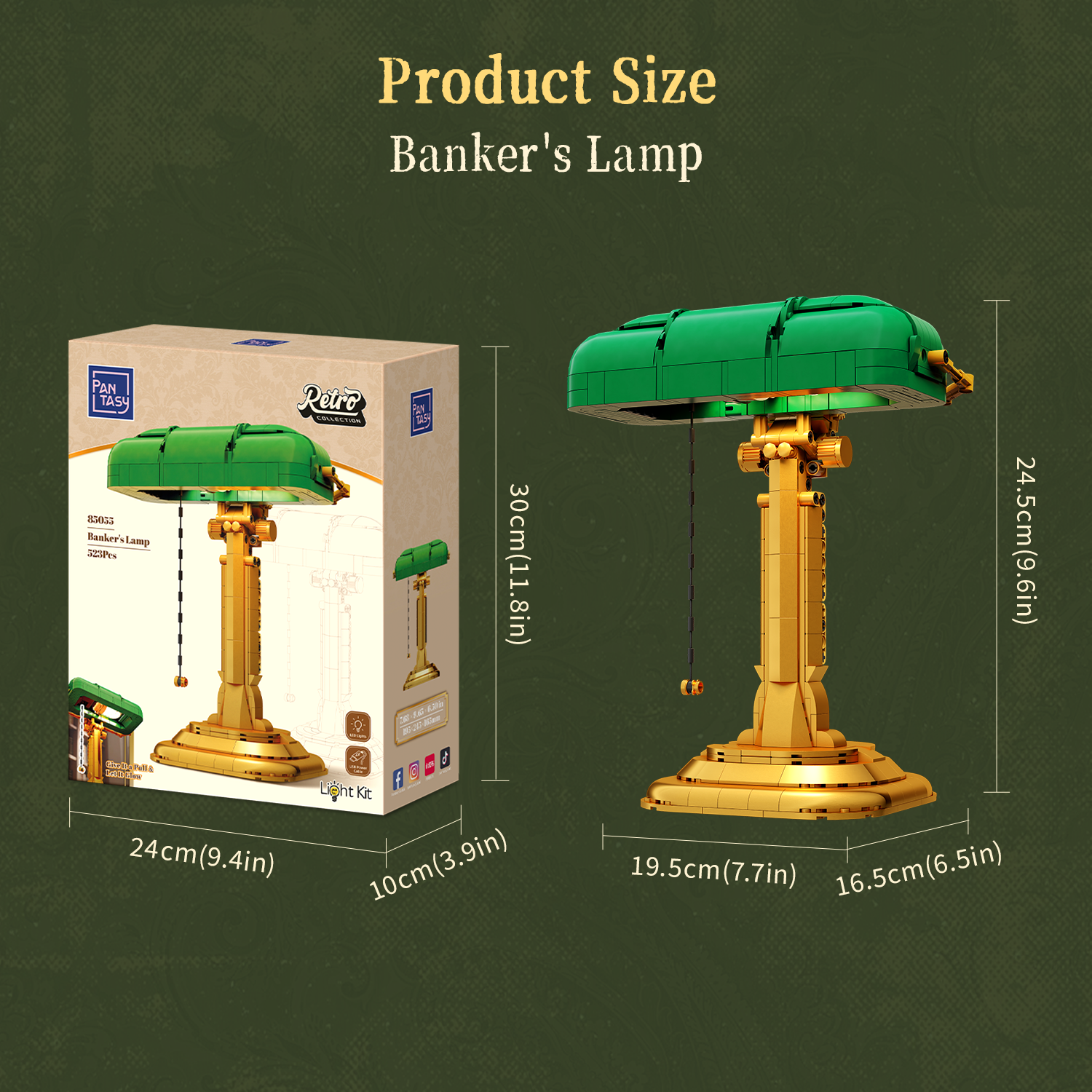 Pantasy Banker’s Lamp 85055