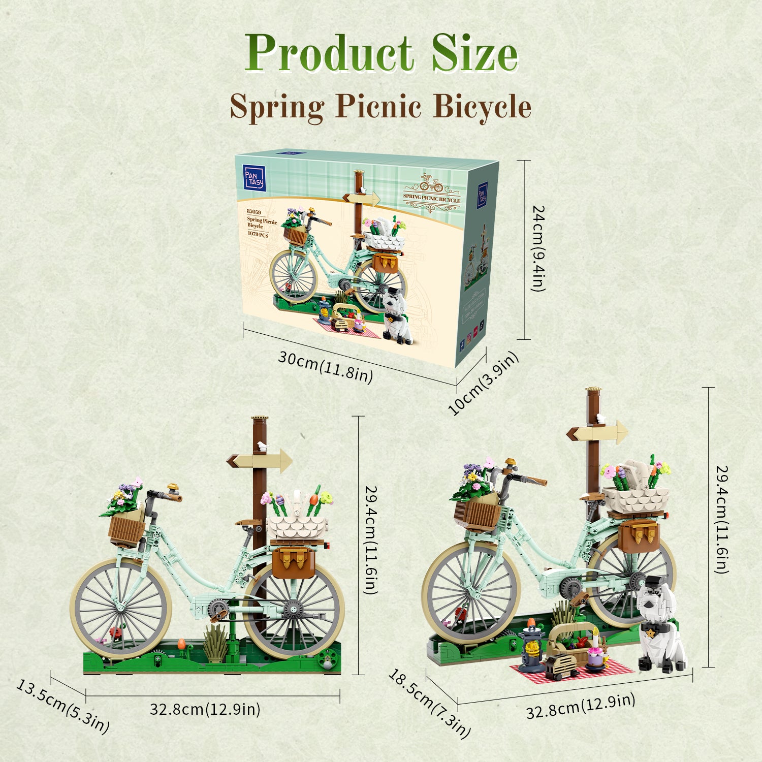 Pantasy Spring Picnic Bicycle 85059