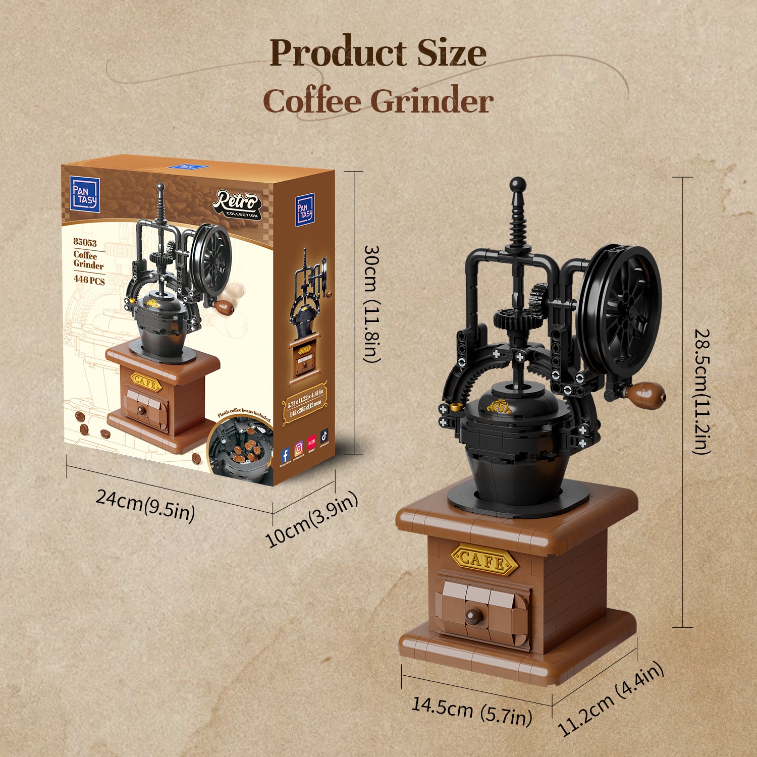 Pantasy Coffee Grinder 85053