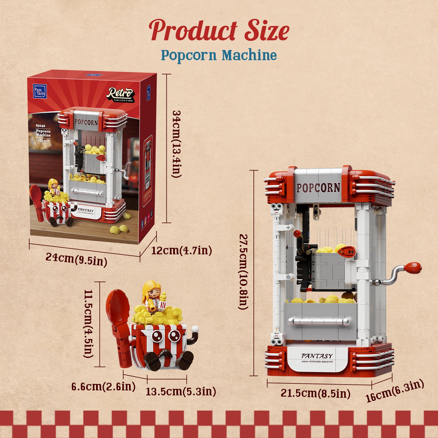 Pantasy Popcorn Machine 85046
