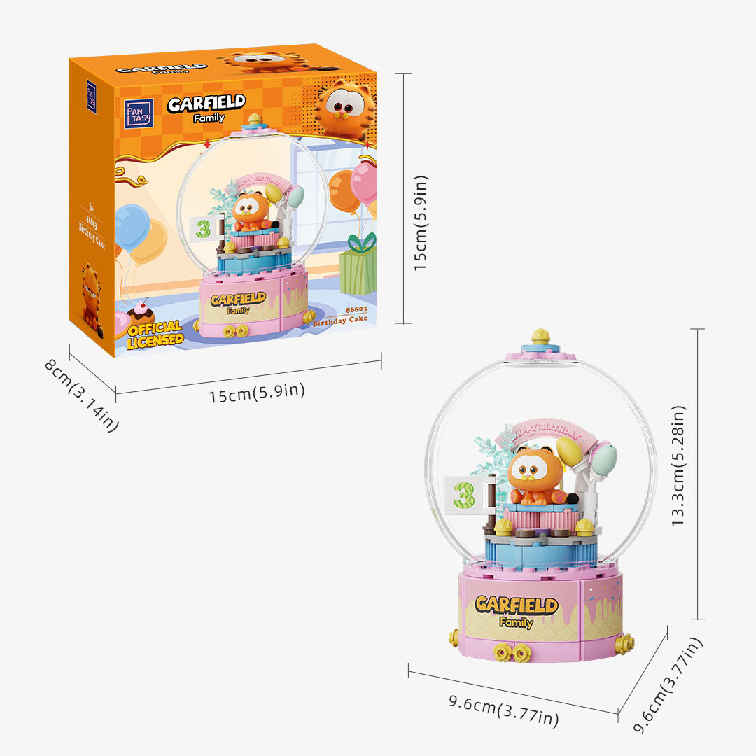 Pantasy x Garfield Crystal Ball Series 86801 86802 86803 86804